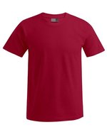 Promodoro Baumwoll-T-Shirt mit Elasthan-Kragen, White S, E3000 – Ciliegia Bacca