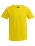 Promodoro Baumwoll-T-Shirt mit Elasthan-Kragen, White S, E3000 – Oro