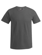Promodoro Baumwoll-T-Shirt mit Elasthan-Kragen, White S, E3000 – Grafite (Unito)