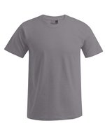 Promodoro Baumwoll-T-Shirt mit Elasthan-Kragen, White S, E3000 – Nuovo Grigio chiaro (Unito)