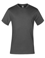 Promodoro Baumwoll-T-Shirt mit Elasthan-Kragen, White S, E3000 – Acciaio Grigio (Unito)