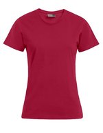 Promodoro Premium-T-Shirt 100% Baumwolle für Damen, Black S, E3005 – Ciliegia Bacca