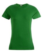 Promodoro Premium-T-Shirt 100% Baumwolle für Damen, Black S, E3005 – Verde kelly