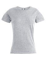 Promodoro Premium-T-Shirt 100% Baumwolle für Damen, Black S, E3005 – Sport Grigio (Melange)