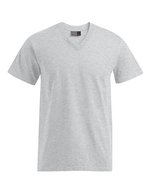 Promodoro Premium V-Neck T-Shirt aus Baumwolle, Steel Grey (Solid) XL, E3025 – Sports Grey (Heather)
