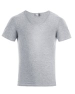 Promodoro Slim Fit V-Neck T-Shirt Baumwollmix, White L, E3082 – Bild 3