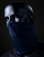 Promodoro 2-lagiges Bandana aus Polyester-Elasthan – Navy