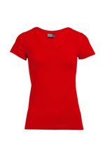 Promodoro Women´s Slim Fit V-Neck-T White XS (E3086), E3086 – Bild 3