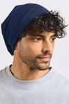 Promodoro Beanie aus Baumwolle mit Oeko-Tex Zertifikat, Navy One Size, E3088 – Bild 2