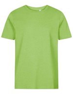 Promodoro Premium-T Organic aus Bio-Baumwolle für Kinder, White 140, E309 – Verde lime