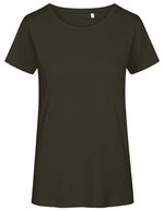 Promodoro T-Shirt aus Bio-Baumwolle für Damen, White XS, E3095 – Kaki