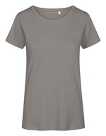 Promodoro T-Shirt aus Bio-Baumwolle für Damen, White XS, E3095 – Acier Gris