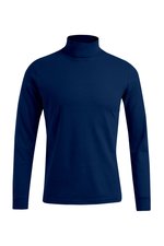 Promodoro Langarm-Turtleneck aus Interlock-Baumwolle für Herren, White XS, E3407 – Bild 3