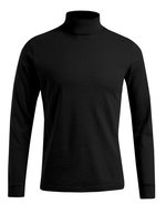 Promodoro Langarm-Turtleneck aus Interlock-Baumwolle für Herren, White XS, E3407 – Bild 2