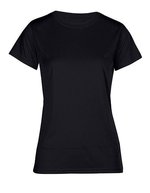 Promodoro Performance-T-Shirt mit UV-Schutz für Damen – Black