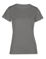 Promodoro Performance-T-Shirt mit UV-Schutz für Damen, White M, E3521 – Gris clair (Uni)