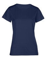 Promodoro Performance-T-Shirt mit UV-Schutz für Damen, White M, E3521 – Marine