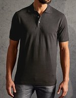 Promodoro Superior Polo mit Knopfleiste für Herren, Alaskan Blue XS, E4001 – Charcoal (Solid)