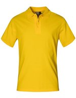 Promodoro Superior Polo mit Knopfleiste für Herren, Alaskan Blue XS, E4001 – Gold