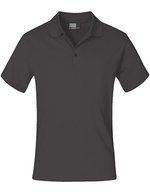 Promodoro Superior Polo mit Knopfleiste für Herren, Alaskan Blue XS, E4001 – Graphite (Solid)