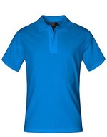 Promodoro Superior Polo mit Knopfleiste für Herren, Alaskan Blue XS, E4001 – Turquoise