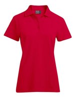 Promodoro Leicht tailliertes Baumwoll-Polo-Shirt, Navy L, E4005F – Rouge feu