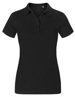Promodoro Jersey Polo mit Knopfleiste für Damen, Black S, E4025 – Bild 2