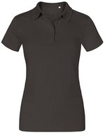 Promodoro Jersey Polo mit Knopfleiste für Damen, Black S, E4025 – Anthracite (Uni)