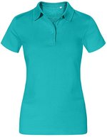 Promodoro Jersey Polo mit Knopfleiste für Damen, Black S, E4025 – Jade