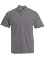 Promodoro Premium Polo aus Piqué-Baumwolle für Herren, White S, E4040 – New Light Grey (Solid)
