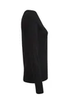 Promodoro T-Shirt Manches Longues Slim Fit Noir pour Femme, Black XS, E4085 – image 4