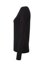 Promodoro Slim Fit Langarm-T-Shirt Schwarz für Damen, Black XS, E4085 – Bild 5