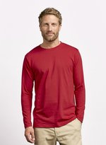 Promodoro Langarm-T-Shirt 100% Baumwolle für Herren, Royal XL, E4099 – Bild 1