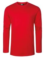 Promodoro Langarm-T-Shirt 100% Baumwolle für Herren, Royal XL, E4099 – Rouge feu