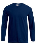 Promodoro Langarm-T-Shirt 100% Baumwolle für Herren, Royal XL, E4099 – Marine
