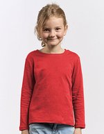 Kid´s Premium-T Longsleeve – Fire Red