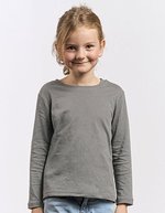 Kid´s Premium-T Longsleeve – Steel Gray
