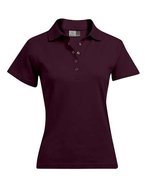 Promodoro Interlock-Polo mit schmalem Schnitt für Damen, Black S, E4250 – Bordeaux