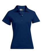 Promodoro Interlock-Polo mit schmalem Schnitt für Damen, Black S, E4250 – Marine