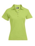 Promodoro Interlock-Polo mit schmalem Schnitt für Damen, Black S, E4250 – Wild Citron vert