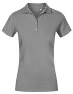 EXCD by Promodoro Polo-Shirt mit Brusttasche für Damen, Ice Blue L, E4405 – Steel Grey