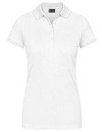 EXCD by Promodoro Polo-Shirt mit Brusttasche für Damen, Ice Blue L, E4405 – White