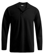 Promodoro Langarm-Poloshirt aus Baumwolle für Herren, White S, E4600 – Bild 2