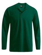 Promodoro Langarm-Poloshirt aus Baumwolle für Herren, White S, E4600 – Foresta