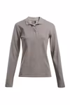 Promodoro Heavy Polo Langarmshirt Piqué für Damen, White XL, E4605 – Bild 3