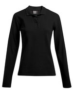 Promodoro Heavy Polo Langarmshirt Piqué für Damen, White XL, E4605 – Bild 2