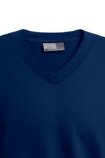 Promodoro V-Ausschnitt Pullover aus Baumwolle für Herren, Black M, E5025 – Bild 6
