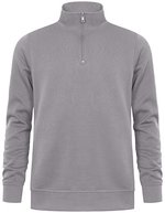 Promodoro Troyer mit Seitentasche und Halbmond, Black S, E5052 – New Light Grey (Solid)