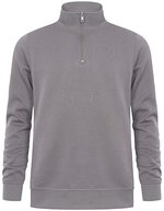 Promodoro Troyer mit Seitentasche und Halbmond, Black S, E5052 – Steel Gray