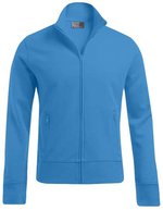 Promodoro Herrenjacke mit Stehkragen und Reißverschluss, Black S, E5290 – Turquoise